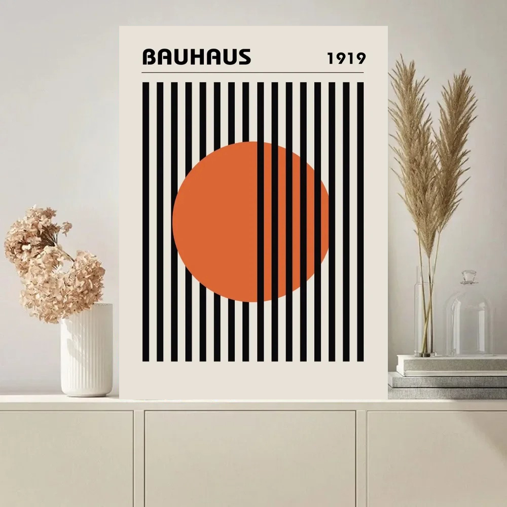 Photography Types - Einfacher Leinwanddruck, Gemälde, Poster, Bauhaus-Zitate, bunte