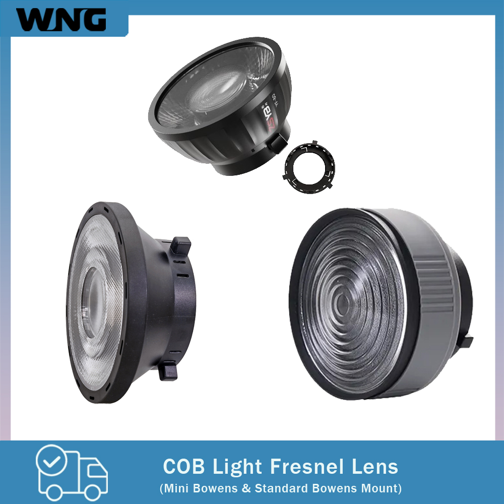 Photography Treatment - Fresnel-Linse 15-55 Grad Einstellbarer Fokusadapter für