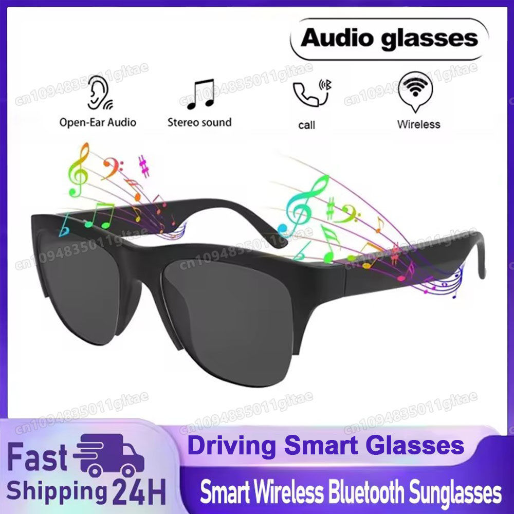 Photography Outdoor - Intelligente Bluetooth V5.3 Sonnenbrille mit Anruffunktion,