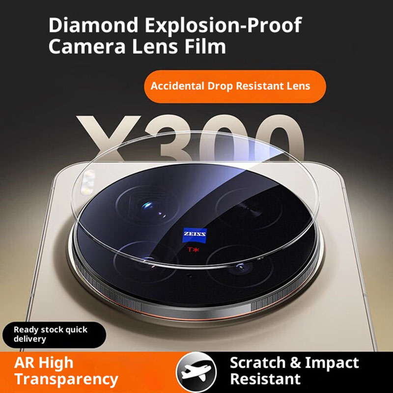 Photography Kit Vivo X300 - 3-1Pcs 9H Claer Kamera Abdeckung Objektiv
