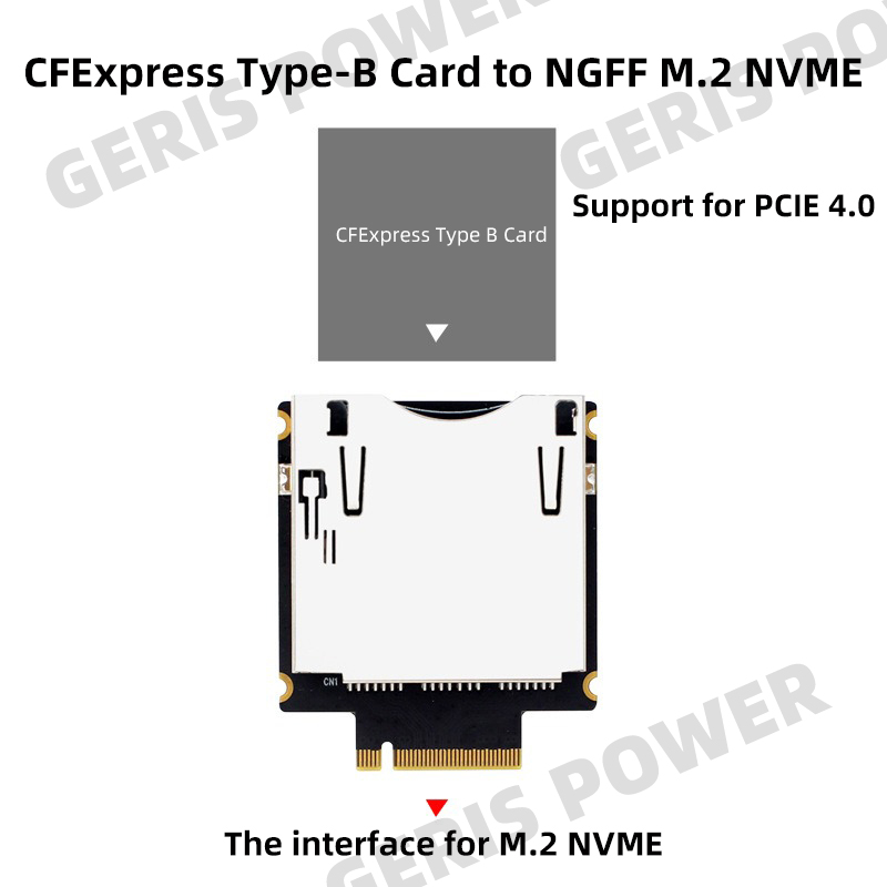 Photography Of Memories - Cf Express Typ-B-Karte zu ngff m.2