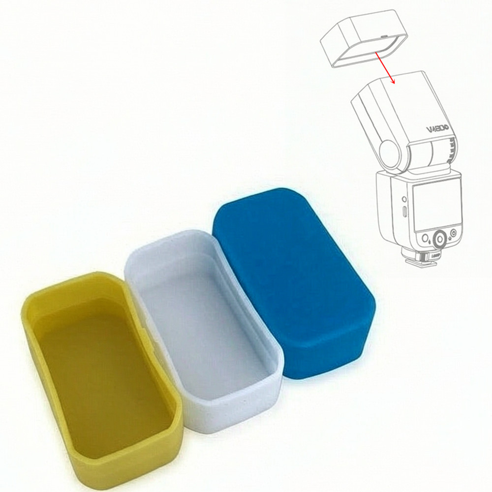 Photography Treatment - V480 Soft Dome Blitz-Diffusor Silikon-Bounce-Cap Lichtmodifikator