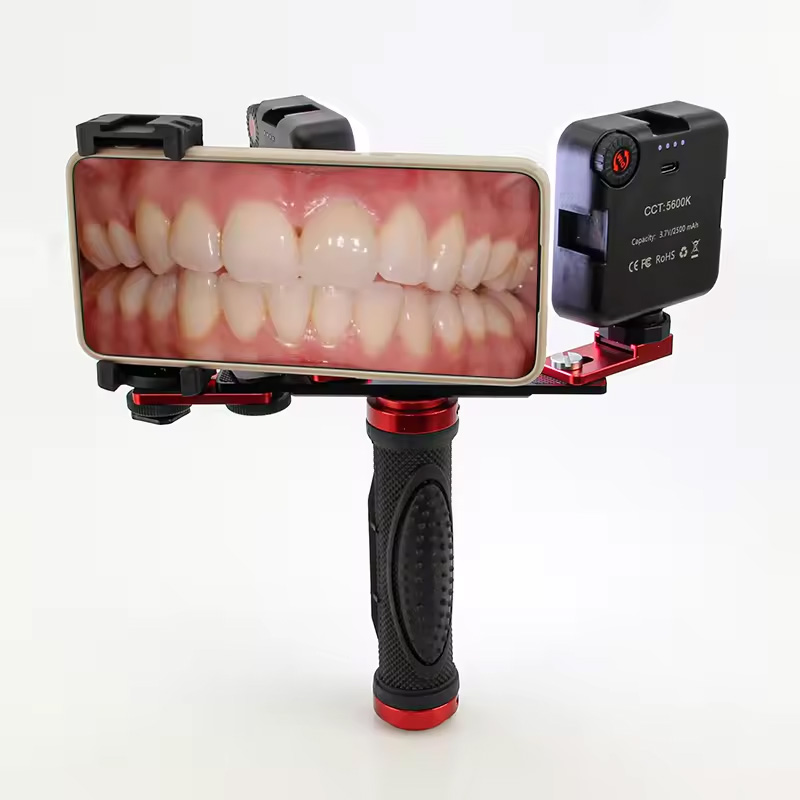 Photography Treatment - Mobile LED-Fotoleuchte für Zahnärzte, Intraorale Foto-Video-Blitzlicht-Beleuchtung