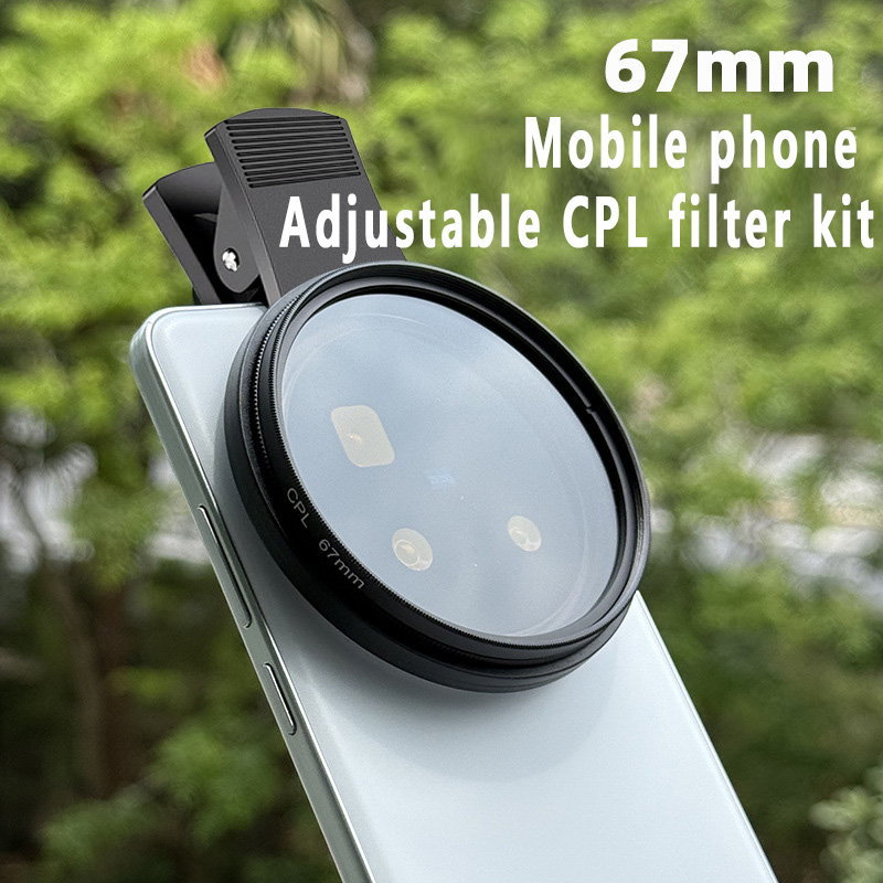 Photography Is - 67mm 52mm CPL Filterset für iPhone