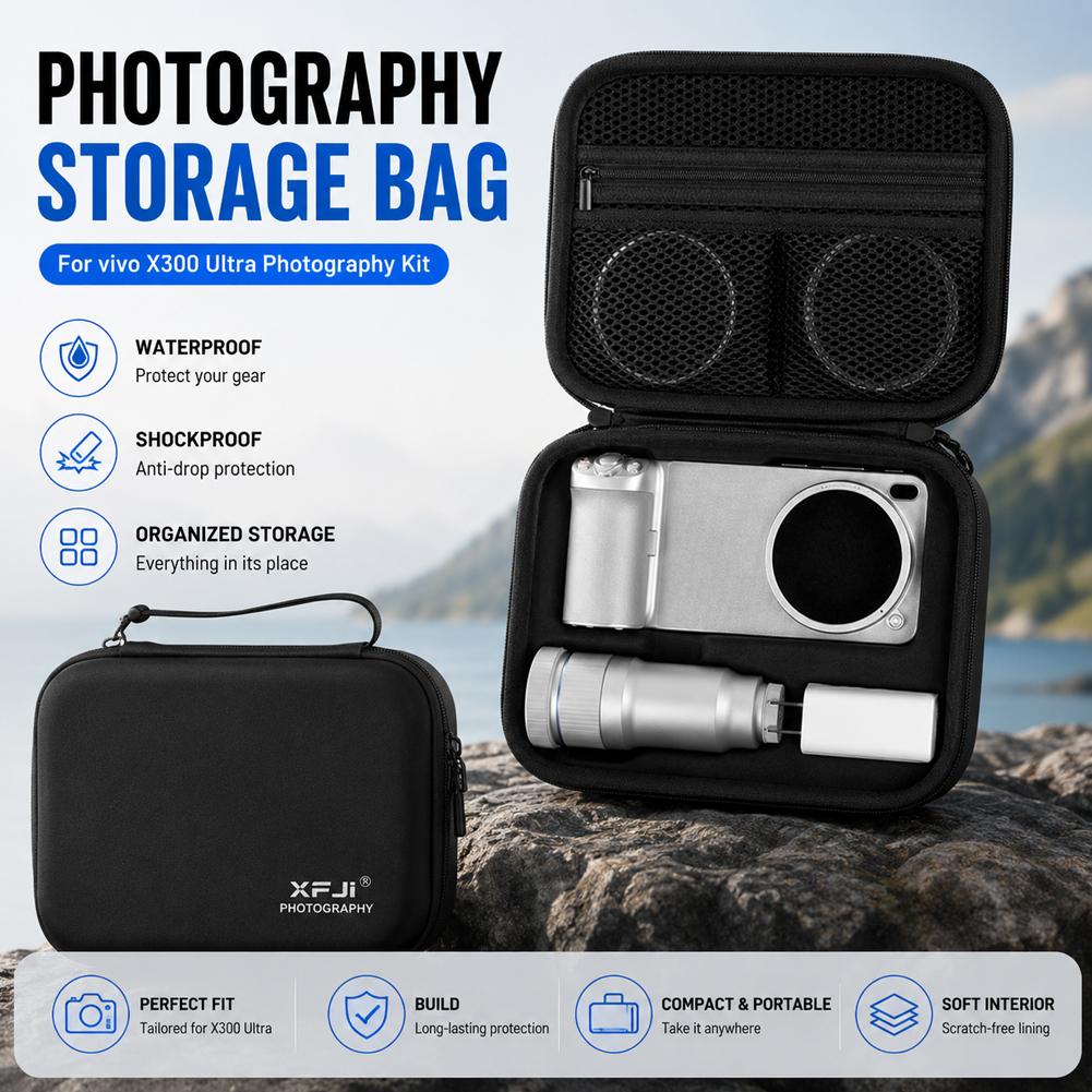 Photography Kit Vivo X300 - Aufbewahrungstasche für Vivo X300 Ultra Fotografie-Kit,