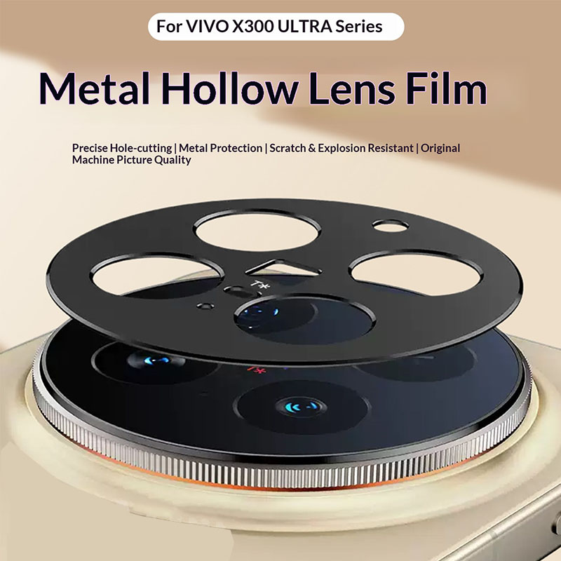 Photography Kit Vivo X300 - Aluminium-Metall-Rückkamera-Objektivschutz für vivo X300 Ultra Objektivabdeckung