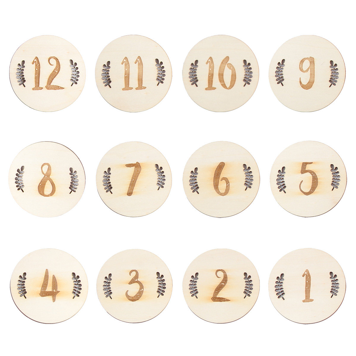 12-teiliges Set Baby-Monatskar – Photography Of Memories Bewertung und Preis