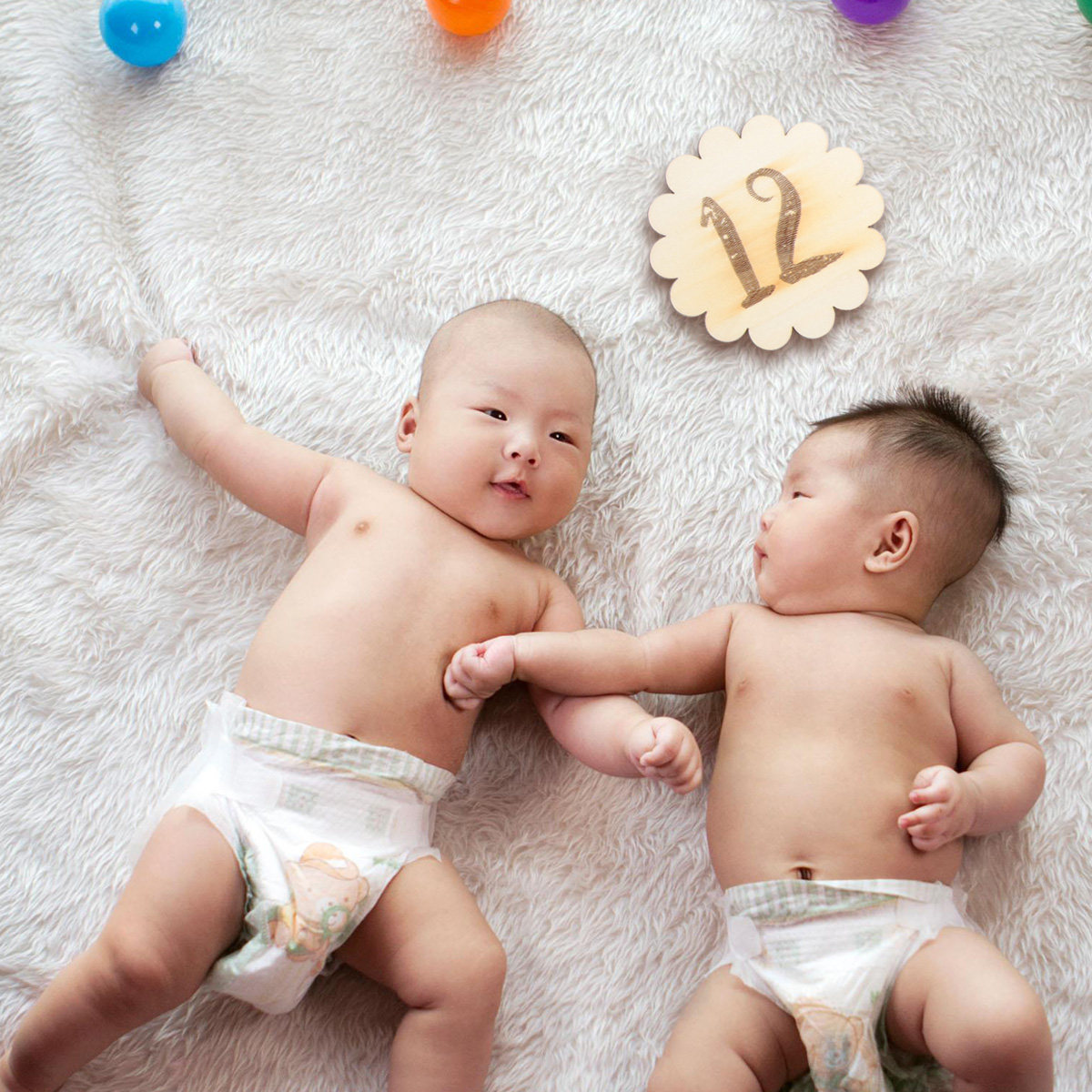 12-teiliges Set Baby-Monatskar – Photography Of Memories Bewertung und Preis