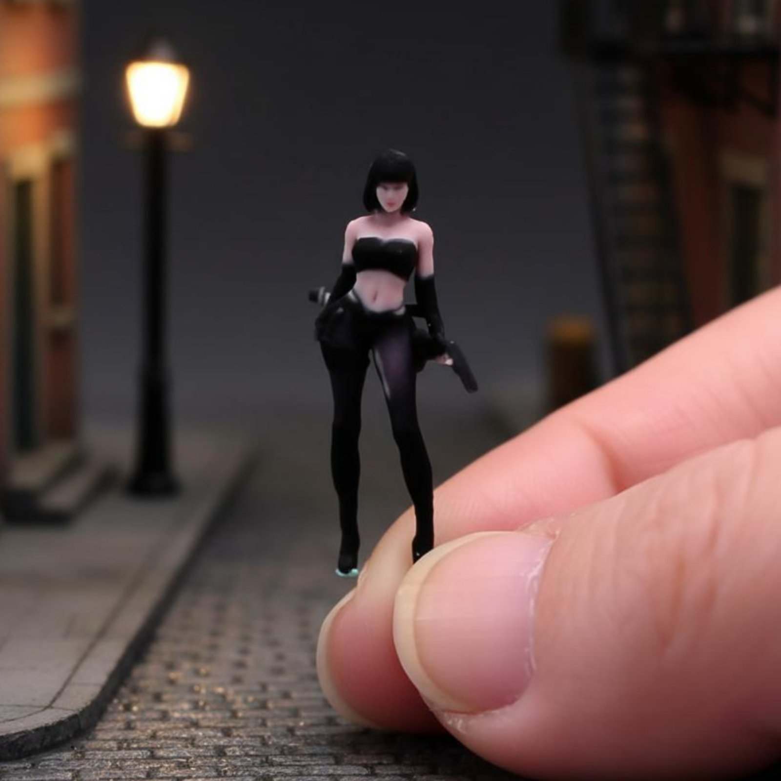 1:64 Maßstab Spionin-Figur aus – Photography Year Bewertung und Preis
