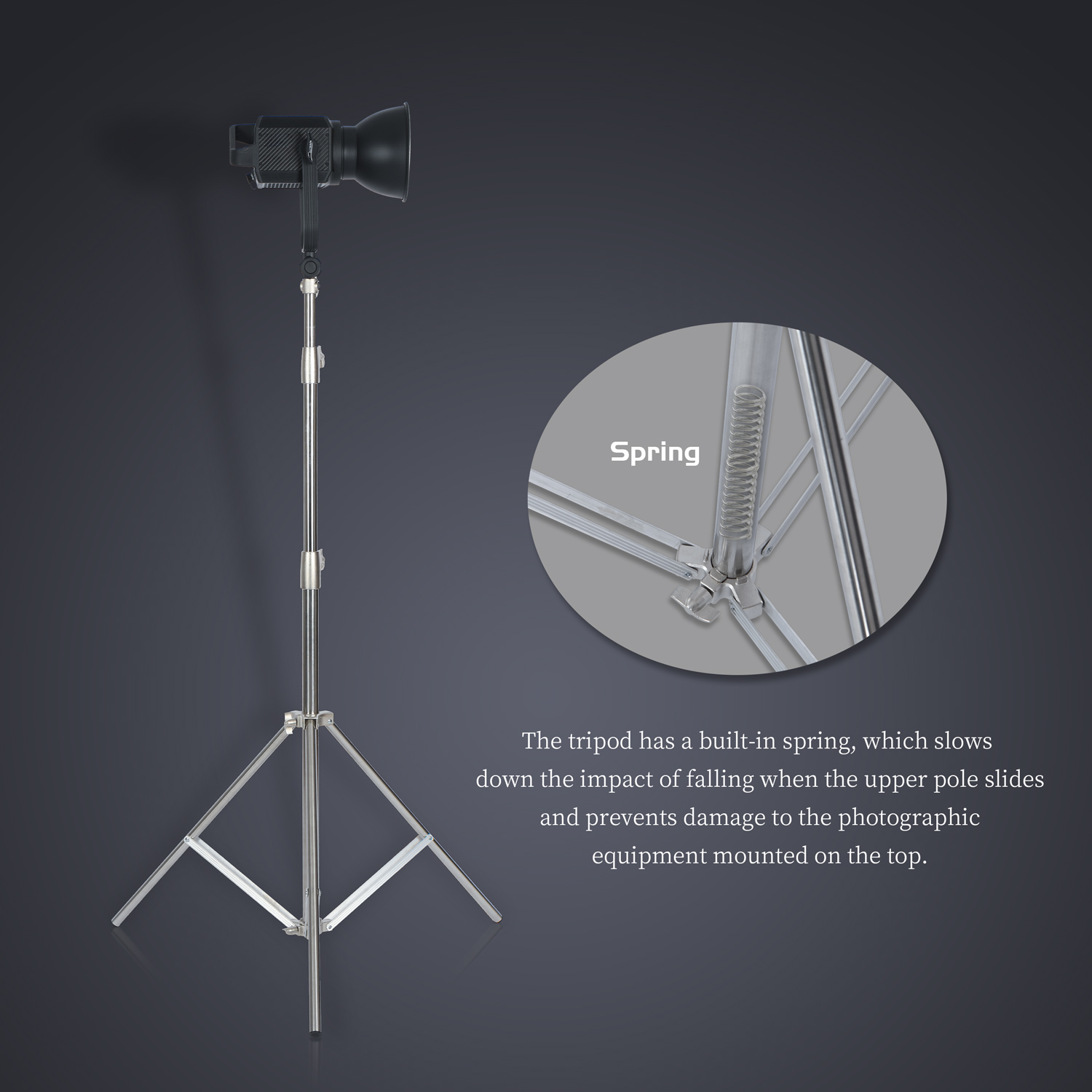 SH 2,8 M Edelstahl Licht Stehe – Photography Treatment Bewertung und Preis