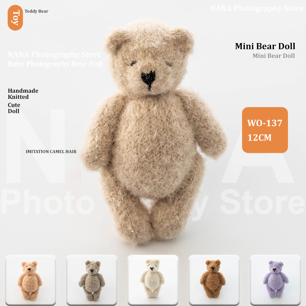 Handgemachte gestrickte Teddyb – Photographic Memory Bewertung und Preis