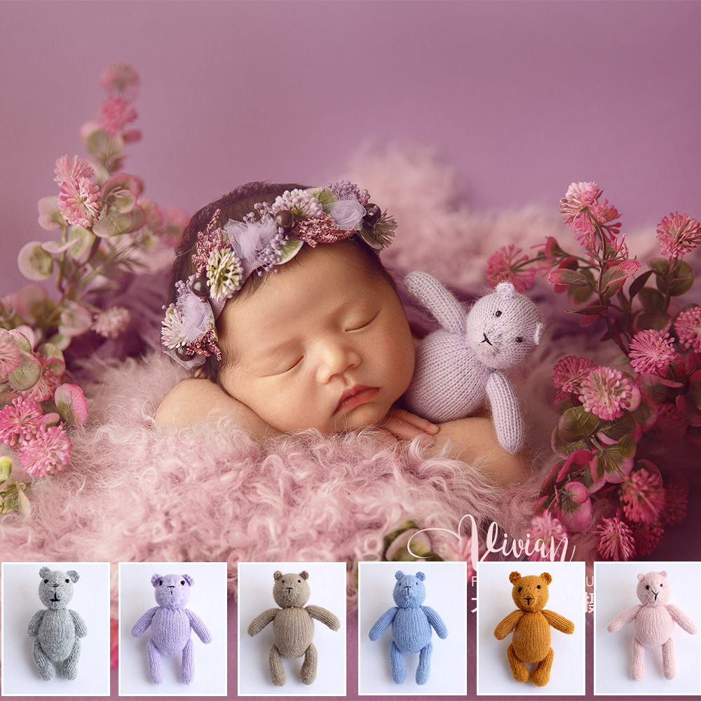 Handgemachte gestrickte Teddyb – Photographic Memory Bewertung und Preis