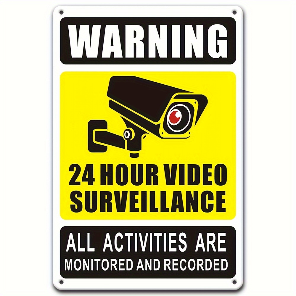 24/7 Videoüberwachungs-Warnsch – Photography Outdoor Bewertung und Preis