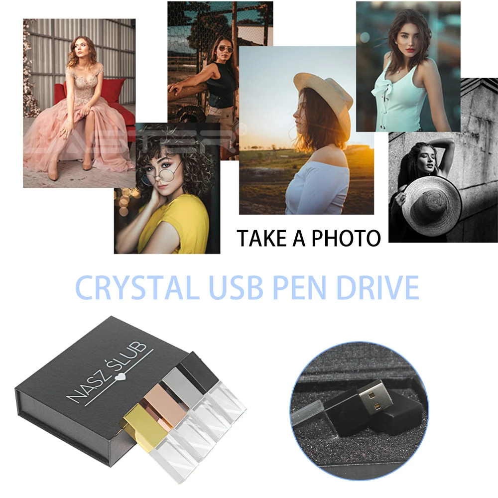 10 Stück Kristall-USB-Sticks 1 – Photography Of Memories Bewertung und Preis