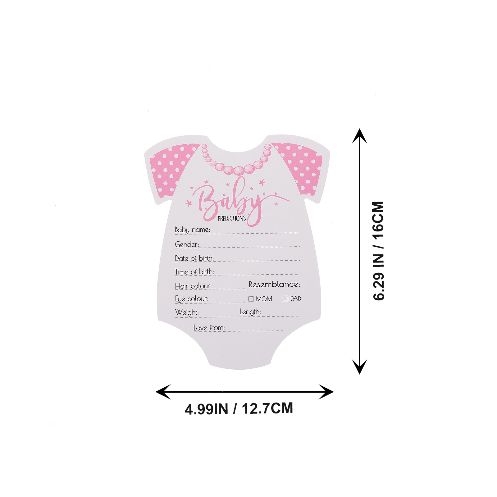 20 Stück Baby-Shower-Vorhersag – Photography Meaning Bewertung und Preis