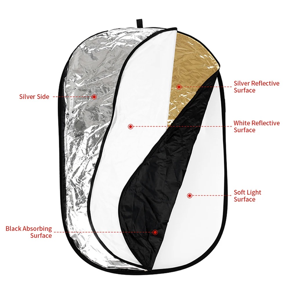 60/80/110CM 5-in-1 zusammenkla – Reflector 5 In 1 Bewertung und Preis