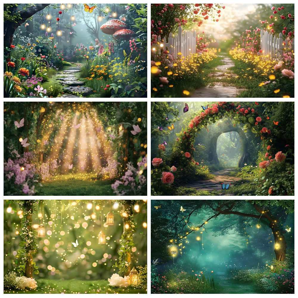 Märchen-Garten-Hintergrund für – Photography Natural Lighting Bewertung und Preis